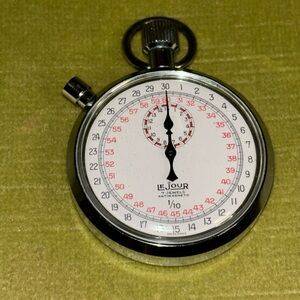 VINTAGE SWISS LE JOUR STOP WATCH  Swiss Made / Runs​​
